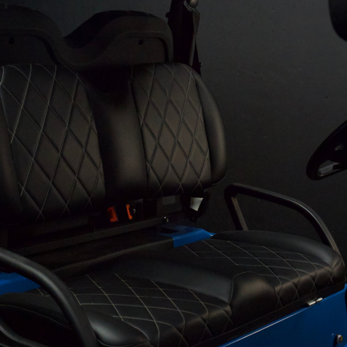 EA4R -  Blue Body, Black Seats, Grey Seat Stitching - Image 3