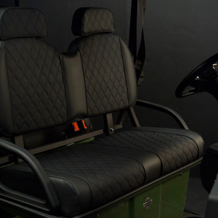 EA4F -  Green Body, Black Seats, Black Seat Stitching - Image 3