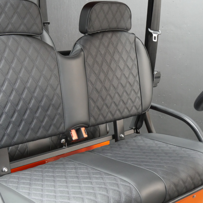 EA4F -  Orange Body, Black Seats, Black Seat Stitching - Image 3