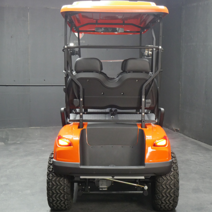 EA4F -  Orange Body, Black Seats, Black Seat Stitching - Image 4