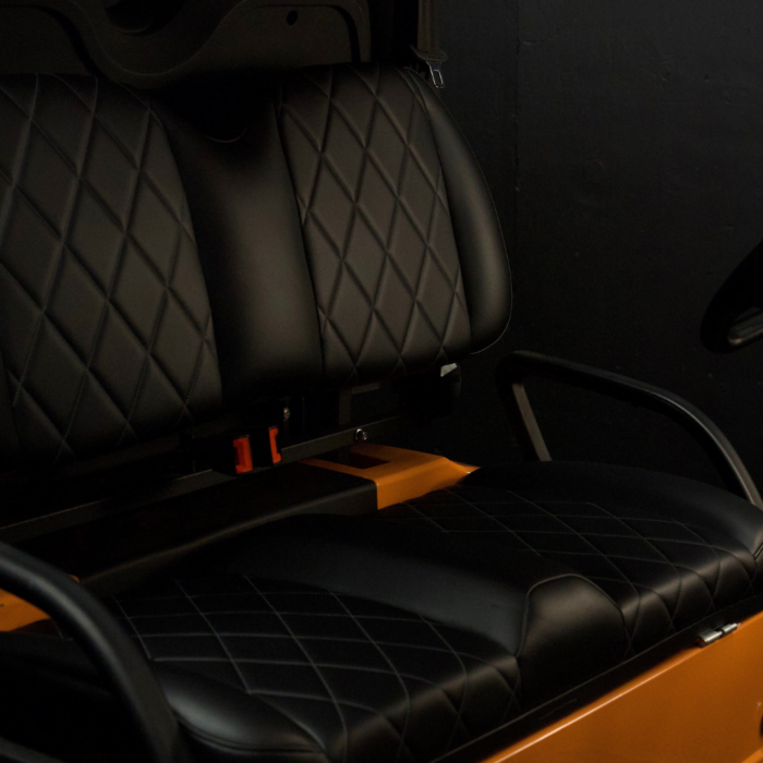 EA4R -  Peach Body, Black Seats, Grey Seat Stitching - Image 3