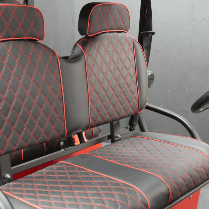 EA4F -  Red Body, Black Seats, Red Seat Stitching - Image 3