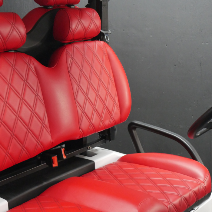 EA4R+ -  White Body, Red Seats, Black Seat Stitching - Image 3