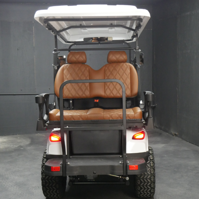 EA4R+ -  White Body, Brown Seats, Black Seat Stitching - Image 4