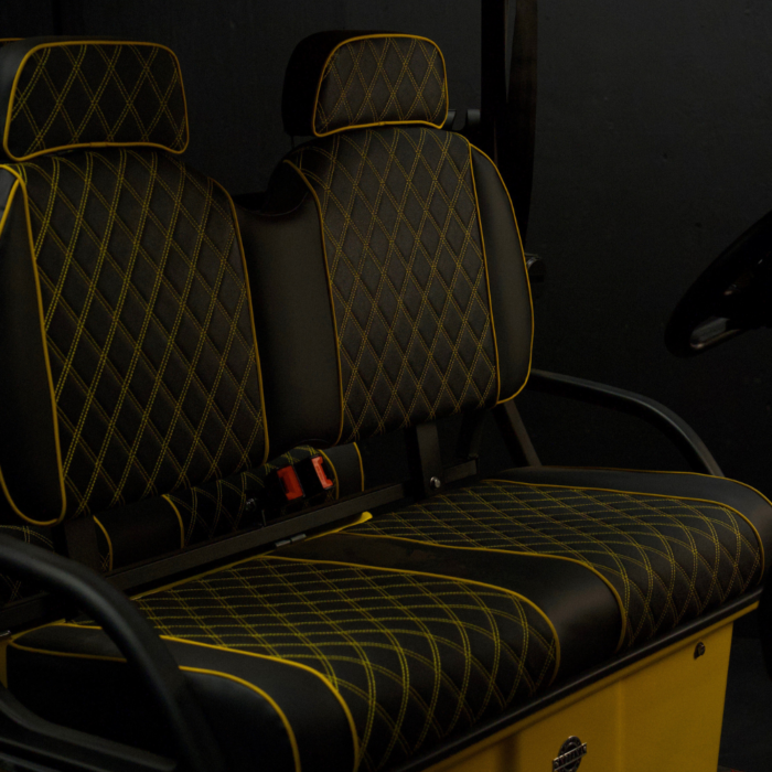 EA4F -  Yellow Body, Black Seats, Yellow Seat Stitching - Image 3